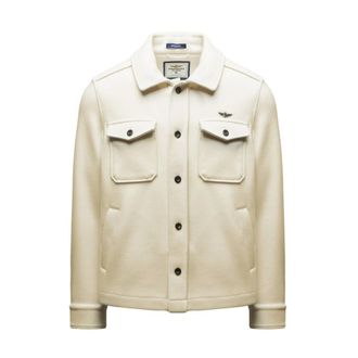 Aeronautica Heren, Jassen, Beige, Maat: M Wol