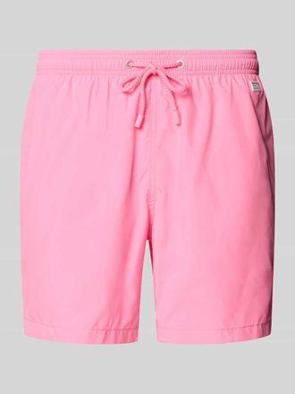 MC2 Saint Barth Badehose mit Logo-Print Modell Lighting Pantone in Pink, Gr&ouml;&szlig;e XXL
