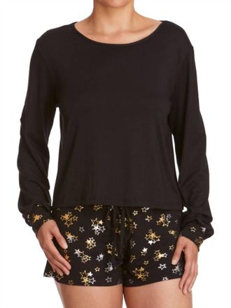 Hanky Panky Startrix 2-Piece Set In Black Multi