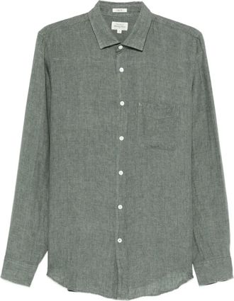 Hartford Camicia in lino - Verde