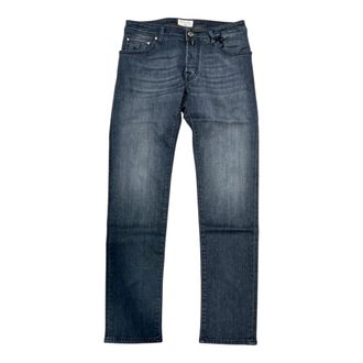 Jacob Cohen Straight Fit Jeans, male, Blue, W36, Nick Slim