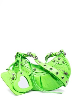 Balenciaga Le Cagole Xs Leather Shoulder Bag