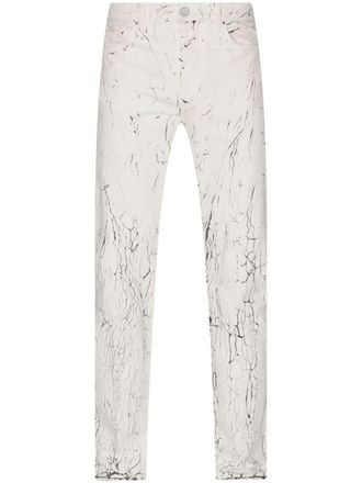 Amiri Straight jeans - Wit