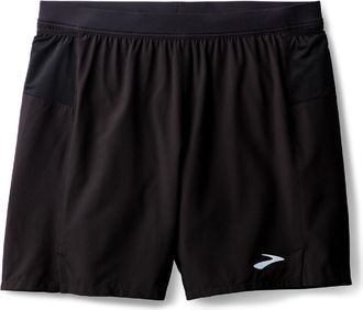 Brooks Mens Journey 7 Shorts Black XL