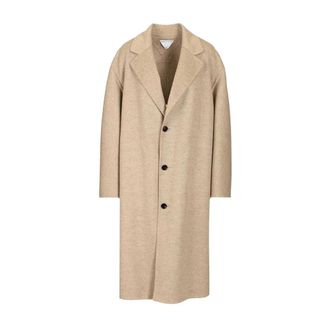 Bottega Veneta Wool And Cashmere Coat - female - Bottega Veneta - Single-Breasted Coats - Beige - 2XS - Coats