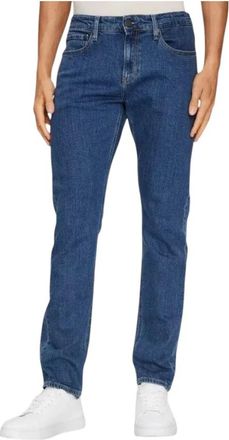 Calvin Klein Slim Jeans - Heren - Slim Fit Jeans - Blauw - W33 - Katoen - Jeans
