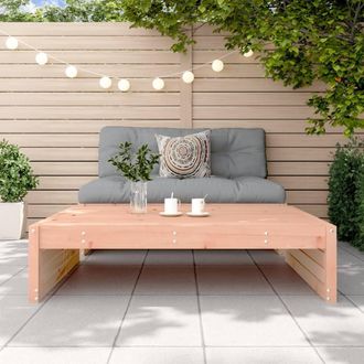 Berkfield Home Beautiful Garden Footstool 120x80 cm Solid Wood Douglas in Light Tan