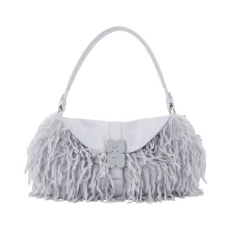 Ganni Bolso Hombro B-Kat - Bags - Mujer - Gris - ONE SIZE