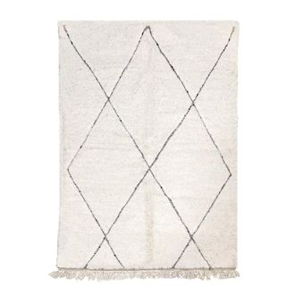 AFK Living Alfombra bereber marroqu&iacute; de pura lana 155 x 216 cm