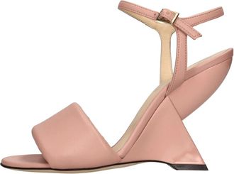 Semicouture Leren Sleehakken - Dames - Sleehakken - Roze - 36 EU - Leer - Schoenen