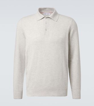 Brunello Cucinelli Cashmere polo sweater
