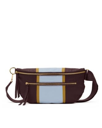 Hammitt Hammitt Charles Crossbody Regatta Stripe Gold Lrg