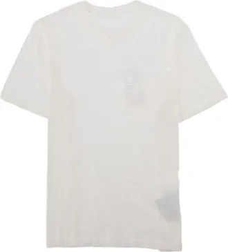 Maison Margiela Classic Short-Sleeve T-Shirt With Pocket Detail