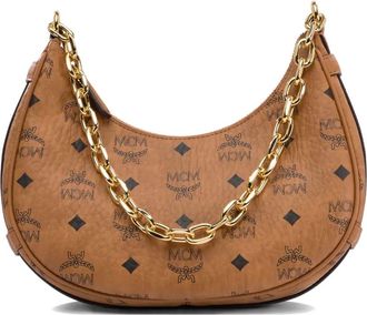 MCM Borsa a spalla Aren - Marrone