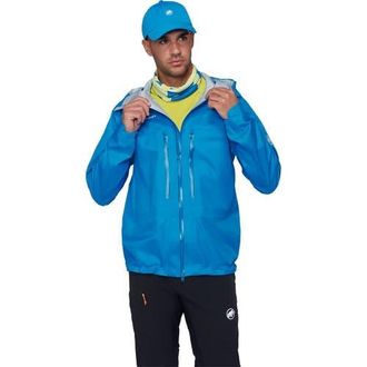 Mammut Taiss Light Hs Hooded Jacket - Mens in Glacier Blue at Nordstrom, Size X-Large