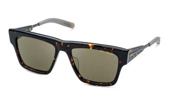 Dita Eyewear LANCIER Green Square Unisex Sunglasses LSA-701 03 55