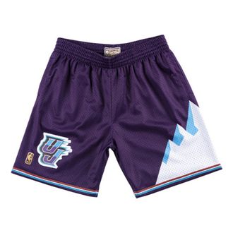 Mitchell & Ness NBA Swingman Shorts Utah Jazz 1996-97 Purple White SMSHAC19028-UJAPURP96