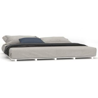 Berkfield Home Bed Frame White 160x200 cm Solid Wood Pine