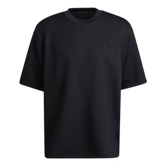 adidas originals Adicolor Trefoil Pliss Tee Black HC4607