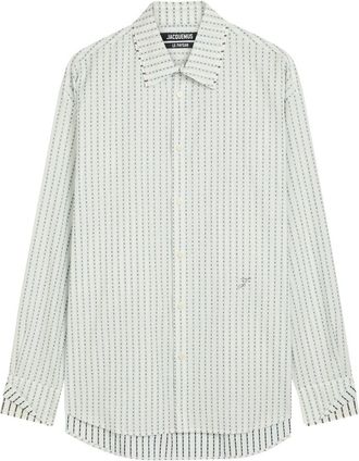 Jacquemus Le Chemise Letro Striped Cotton Shirt - Stripe - 52 (IT52 / XL)