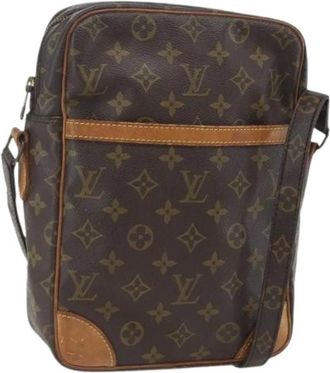 Louis Vuitton Pre-owned Cross Body Bags, female, Brown, Size: ONE SIZE Pre-owned Vintage Canvas Cross Body Bag
