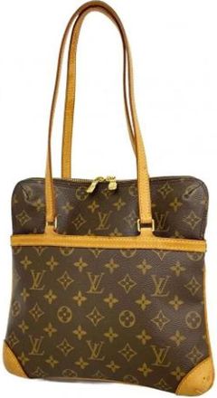 Louis Vuitton Pre-owned Shoulder Bags, female, Brown, Size: ONE SIZE Pre-owned Coussin GM Shoulder Bag