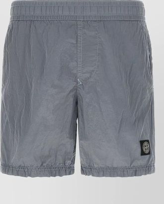 Stone Island nylon swim shorts