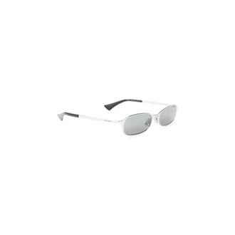 Saint Laurent Accessoires, Dames, Grijs, ONE Size, SL 934 Mia Zonnebril