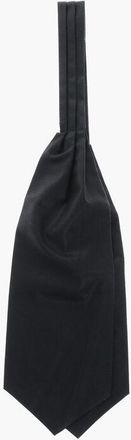 Corneliani Solid Color Virgin Wool Ascot Tie size Unica