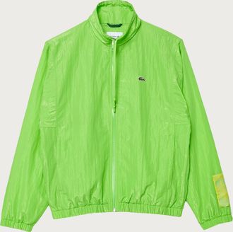 Lacoste Mens Cropped Tracksuit Jacket - Black - Size Small/Medium