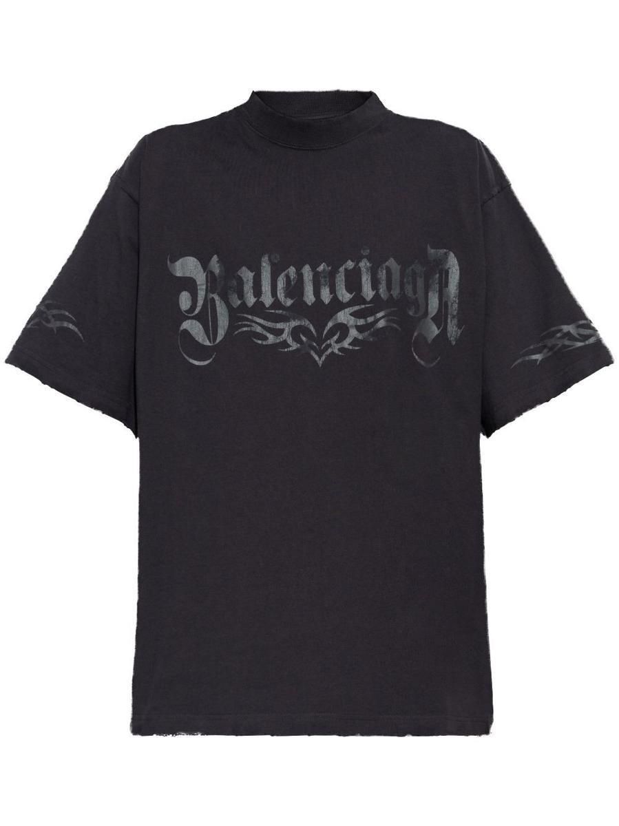 BALENCIAGA T-Shirt Woman 1000 Tシャツ・カットソー 818431TRVL5 Black