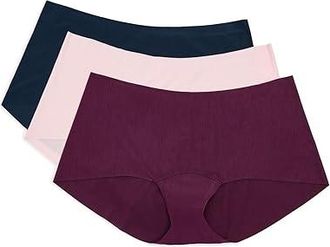 Commando 3 Pack Butter Hipster Womens Underwear Pack : LG (12-14), Elastane/Modal