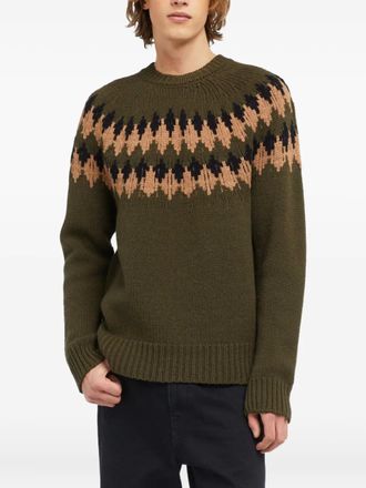 Alanui Maglione Sweet Winter in lana - Verde