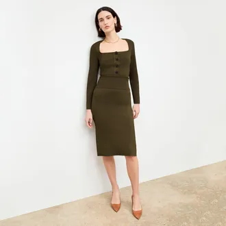 M.M.LaFleur The Harlem Skirt - Jardigan Knit