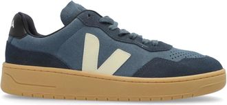 Veja Sportschoenen V-90 Suede - Heren - Sneakers - Blauw - 45 EU - Leer - Schoenen