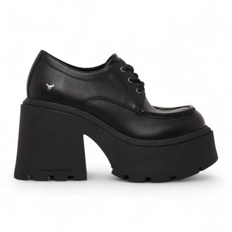 Windsor Smith Leather Ankle Boots Chunky Platform Lace-Up Shoes