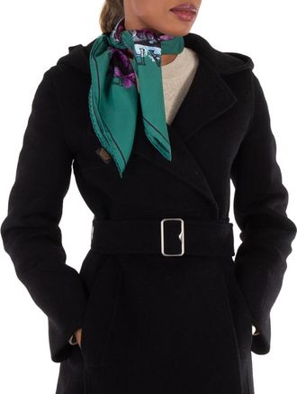 Bulgari Heritage Print Silk Twill Scarf