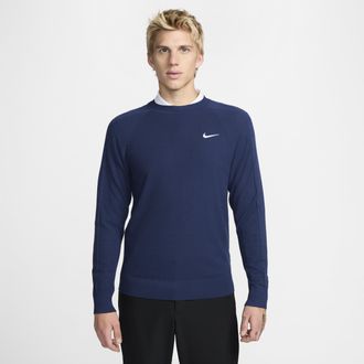 Nike Mens Tour Golf Sweater in Blue | FQ8832-410