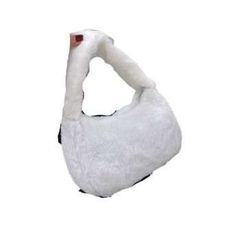 Generic Womens Plush Bags Soft Plush Handbags Women Winter Warm Shoulder Bags Phone Money Storage Purse Purse Wedding Totes bolso Fashion Clutches Wallet(WT)