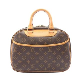 Louis Vuitton Pre-owned Monogram Canvas Handbag - Dames - Pre-owned - Bruin - Maat: ONE Size Leer