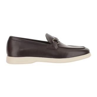 Ferragamo Heren, Schoenen, Bruin, Maat: 41 EU Leer
