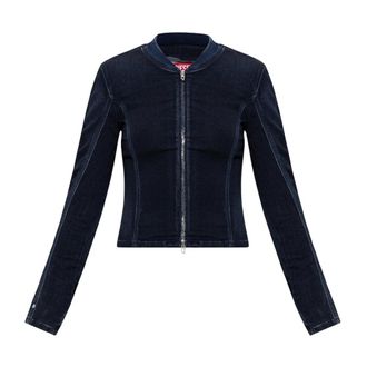Diesel Mujer, Chaquetas, Azul, Talla: S