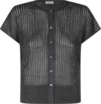 Roberto Collina Cardigans - Dames - Vesten - Zwart - XS - Truien & Vesten