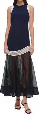 SIMKHAI Zakaria Dress In Midnight Multi