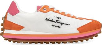 Ferragamo Nylon Low-top Sneakers