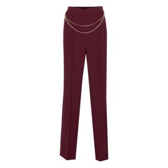 Twinset Dames, Broeken, Rood, Maat: XS