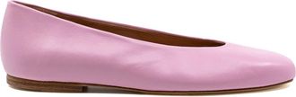 Andrea Gomez Dalia Leather Ballerina Flat in Pink at Nordstrom, Size 36.5