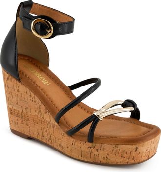 Andrea Womens Wedge Espadrille Sandals