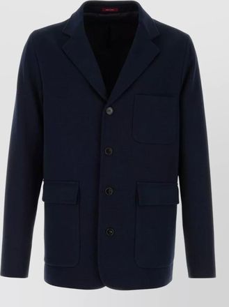 Gucci jersey blazer single breasted notched lapel