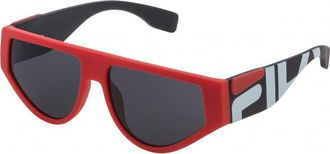 Fila Womens SF9364-577FZX SF9364 57 577FZX Sunglasses - Dark Red - One Size